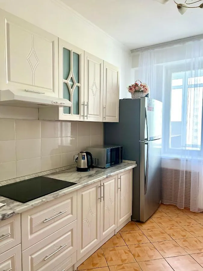 458 Теплая И Уютная Квартира Возле Байтерека С 2 Большими Кроватями Nur-Sultan  Apartment Nur-Sultan (Astana)