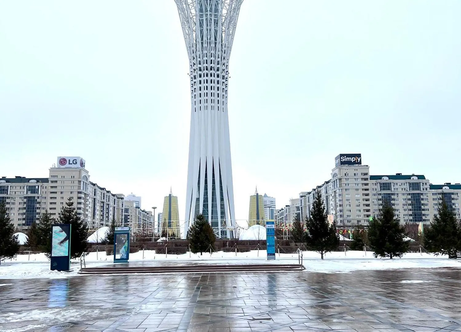 Apartment 458 Теплая И Уютная Квартира Возле Байтерека С 2 Большими Кроватями Nur-Sultan